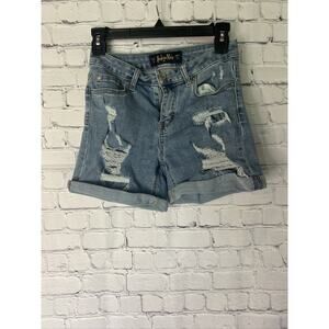 Indigo Rein Women's Blue Jean Shorts Size 5